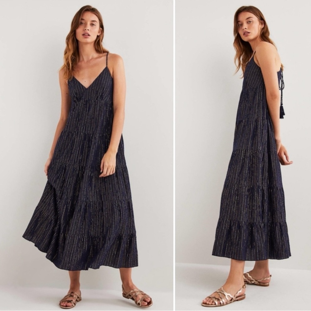 Bowden tiered maxi dress